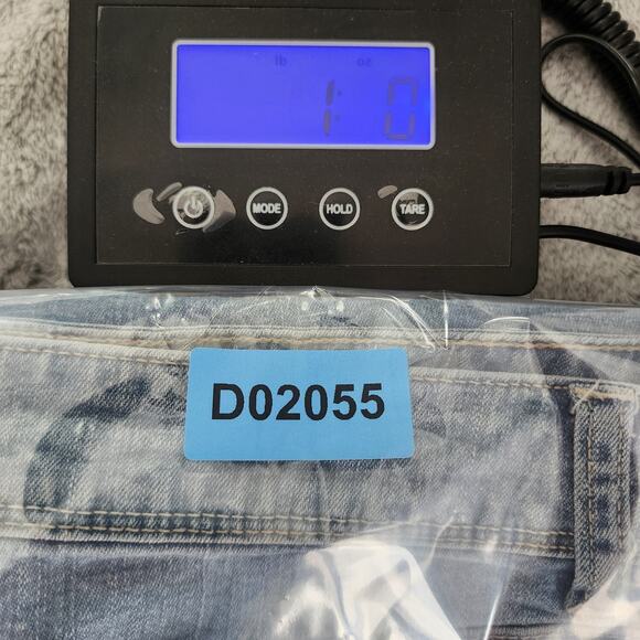 St Johns Bay Jeans Womens Size 16 Blue High Rise Capri Slim Leg Stretch Denim - Picture 11 of 11